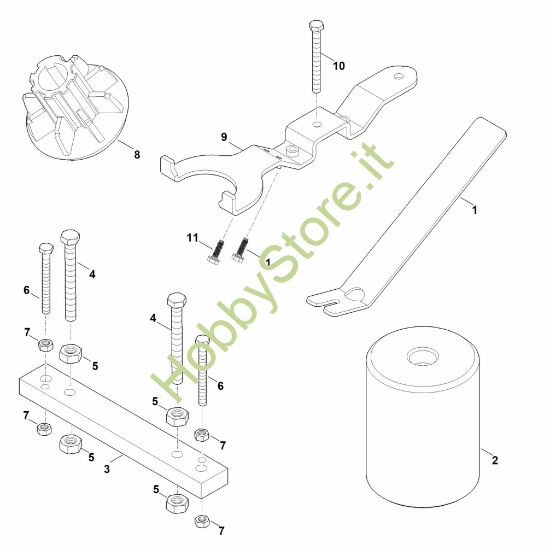Picture of K - Attrezzo speciale EVC 7000.0 (EVC7000-0001)